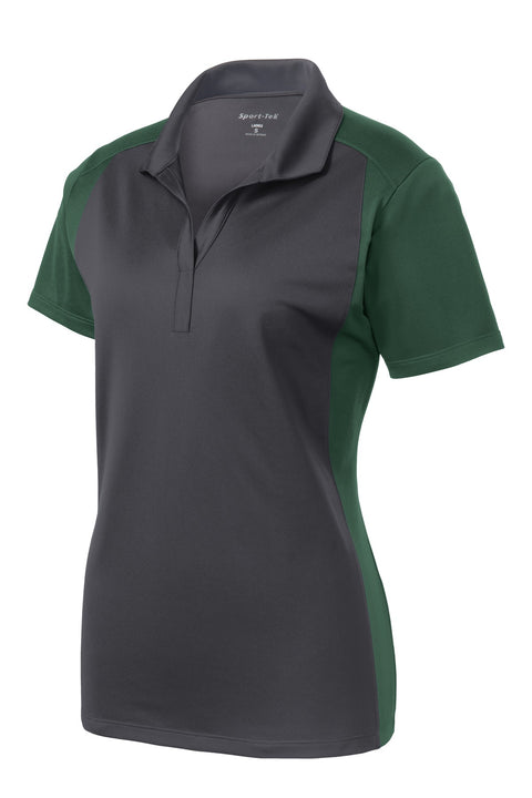 Sport-Tek® Women's Colorblock Micropique Sport-Wick® Polo. LST652