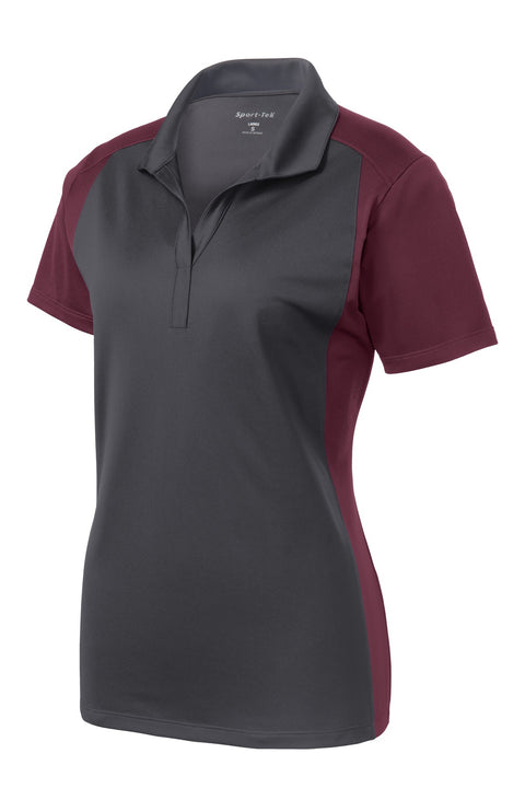 Sport-Tek® Women's Colorblock Micropique Sport-Wick® Polo. LST652