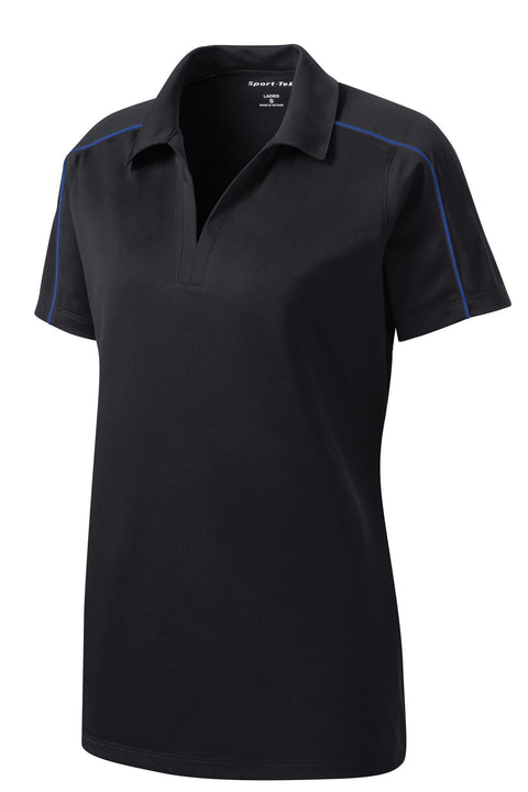 Sport-Tek® Women's Micropique Sport-Wick® Piped Polo. LST653
