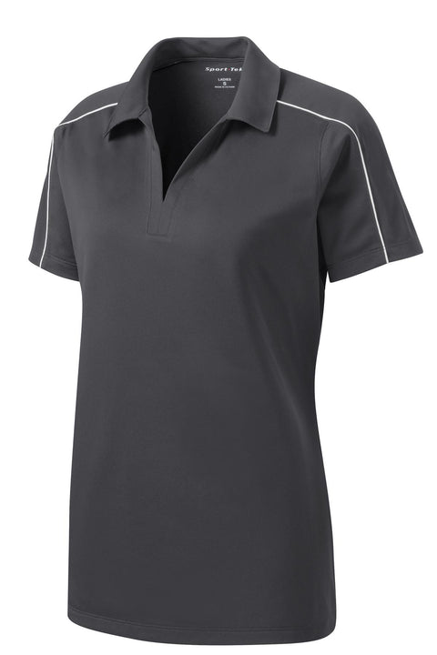 Sport-Tek® Women's Micropique Sport-Wick® Piped Polo. LST653