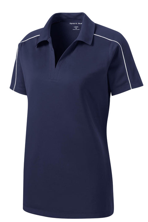 Sport-Tek® Women's Micropique Sport-Wick® Piped Polo. LST653