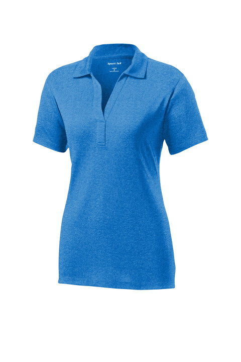 Sport-Tek® Women's Heather Contender™ Polo. LST660