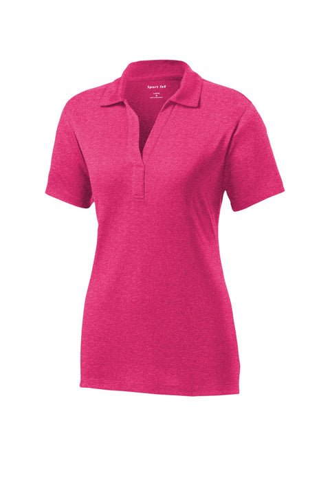 Sport-Tek® Women's Heather Contender™ Polo. LST660