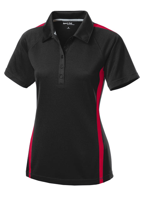 Sport-Tek® Women's PosiCharge® Micro-Mesh Colorblock Polo. LST685