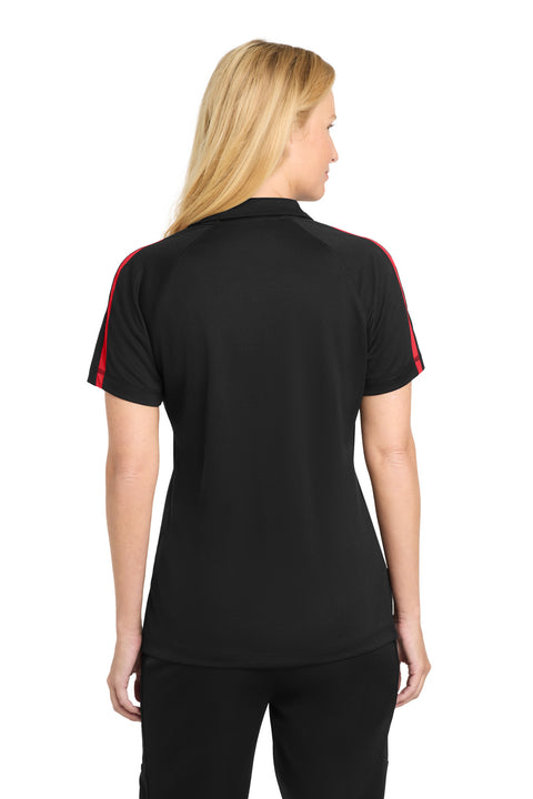 Sport-Tek® Women's PosiCharge® Micro-Mesh Colorblock Polo. LST685