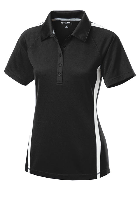 Sport-Tek® Women's PosiCharge® Micro-Mesh Colorblock Polo. LST685