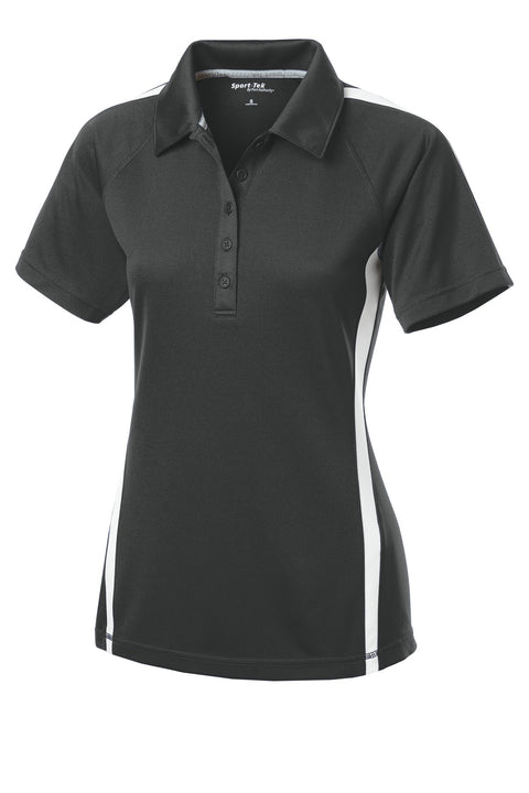 Sport-Tek® Women's PosiCharge® Micro-Mesh Colorblock Polo. LST685