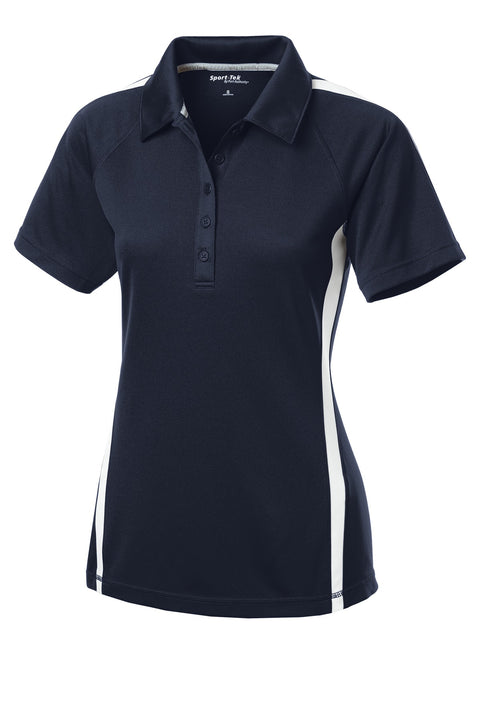 Sport-Tek® Women's PosiCharge® Micro-Mesh Colorblock Polo. LST685