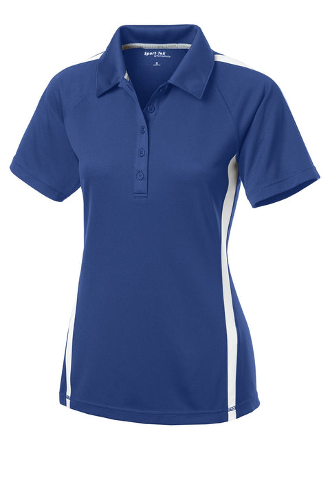Sport-Tek® Women's PosiCharge® Micro-Mesh Colorblock Polo. LST685