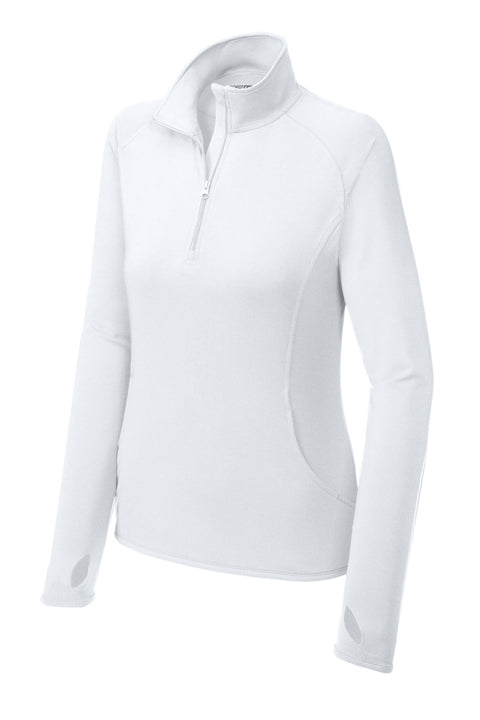 Sport-Tek® Women's Sport-Wick® Stretch 1/4-Zip Pullover. LST850