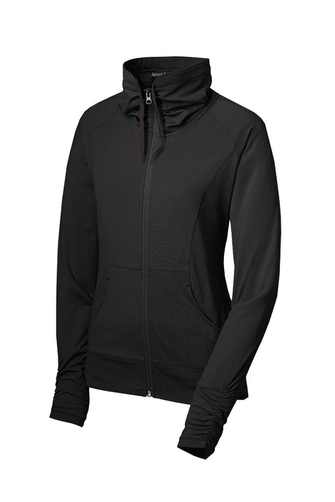 Sport-Tek® Women's Sport-Wick® Stretch Full-Zip Jacket. LST852