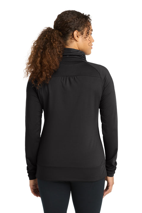 Sport-Tek® Women's Sport-Wick® Stretch Full-Zip Jacket. LST852