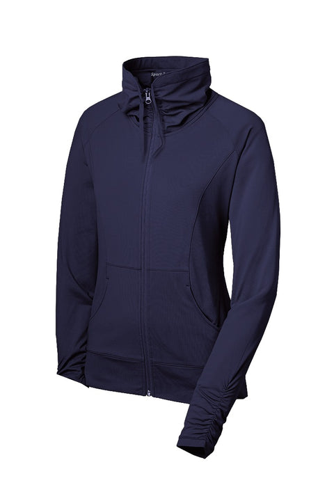 Sport-Tek® Women's Sport-Wick® Stretch Full-Zip Jacket. LST852