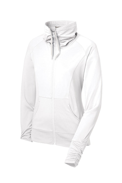 Sport-Tek® Women's Sport-Wick® Stretch Full-Zip Jacket. LST852