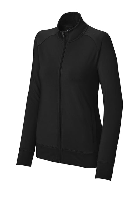 Sport-Tek® Women's Sport-Wick® Stretch Full-Zip Cadet Jacket LST857
