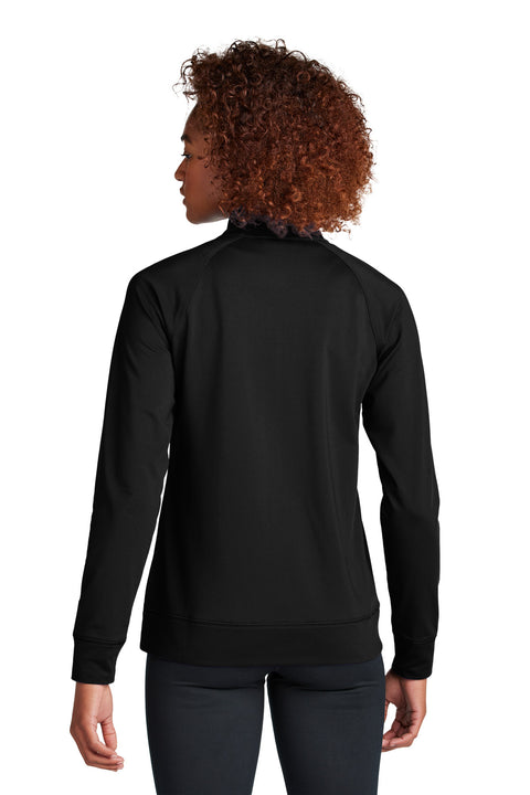 Sport-Tek® Women's Sport-Wick® Stretch Full-Zip Cadet Jacket LST857