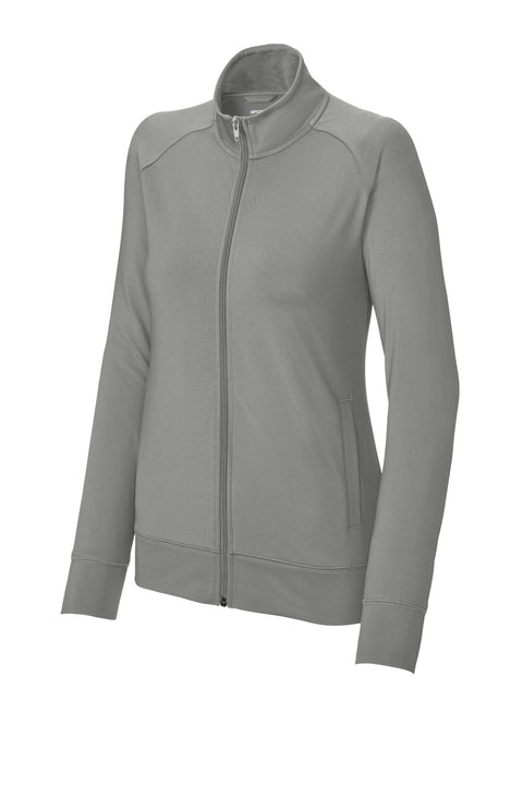 Sport-Tek® Women's Sport-Wick® Stretch Full-Zip Cadet Jacket LST857
