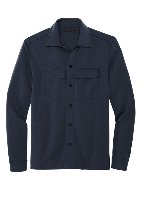 Mercer+Mettle® Double-Knit Snap Front Jacket MM3004
