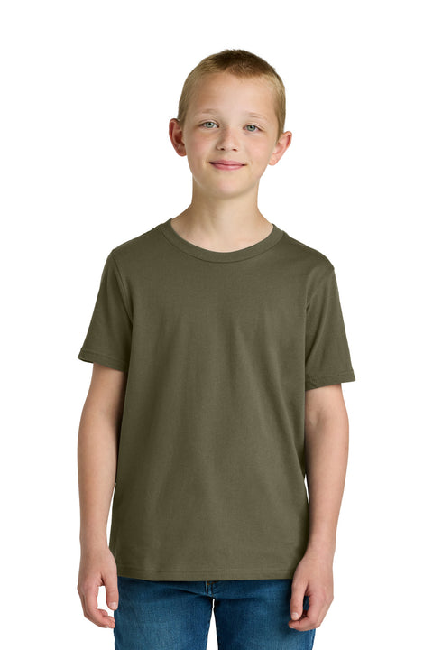 Next Level Apparel ®  Youth Cotton Tee NL3310 - [Military Green]
