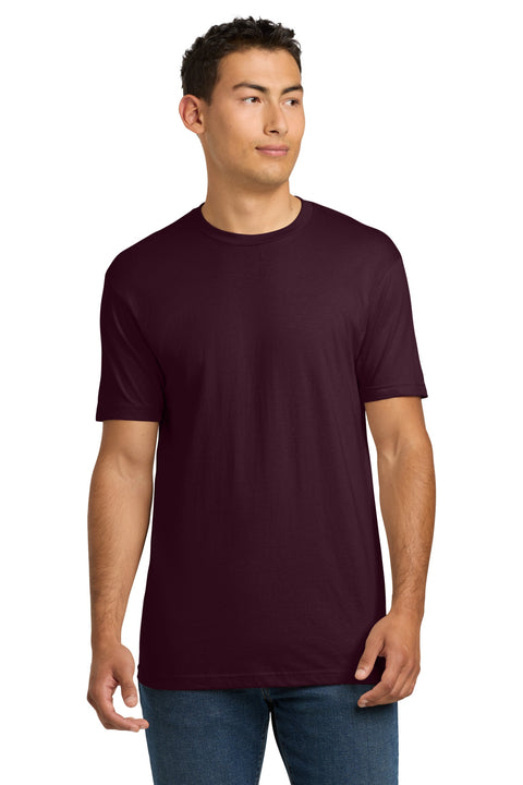 Next Level Apparel ®  Adult Cotton Tee. NL3600 - [Oxblood]