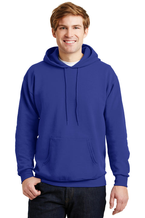 Hanes ®  EcoSmart ®   - Pullover Hooded Sweatshirt.  P170 - [Deep Royal]