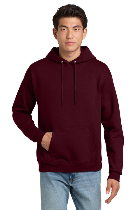 Hanes ®  EcoSmart ®   - Pullover Hooded Sweatshirt.  P170 - [Maroon]