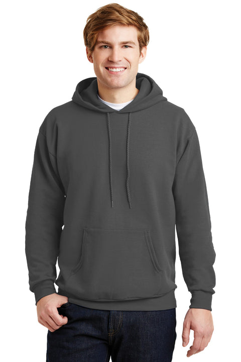 Hanes ®  EcoSmart ®   - Pullover Hooded Sweatshirt.  P170 - [Smoke Grey]
