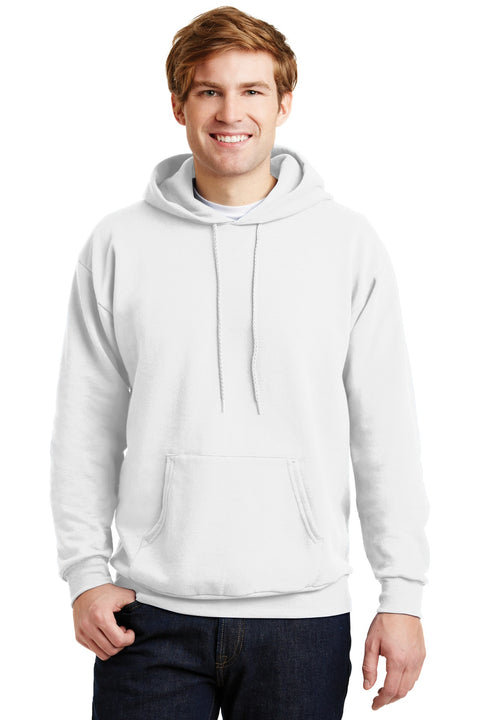 Hanes ®  EcoSmart ®   - Pullover Hooded Sweatshirt.  P170 - [White]