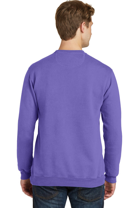 Port & Co™ Beach Wash® Garment-Dyed Crewneck Sweatshirt PC098