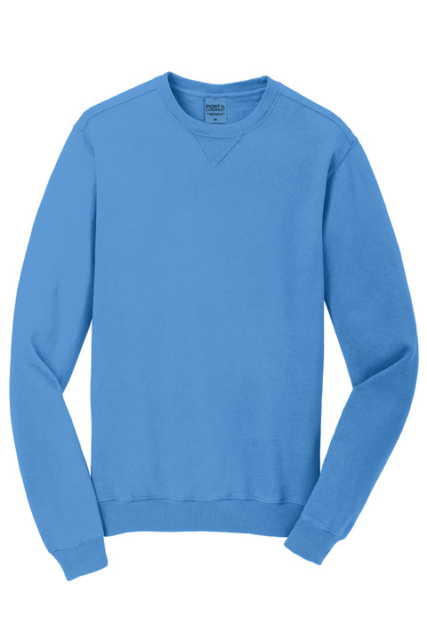 Port & Co™ Beach Wash® Garment-Dyed Crewneck Sweatshirt PC098