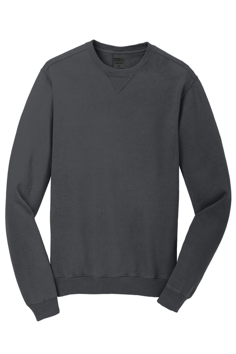 Port & Co™ Beach Wash® Garment-Dyed Crewneck Sweatshirt PC098