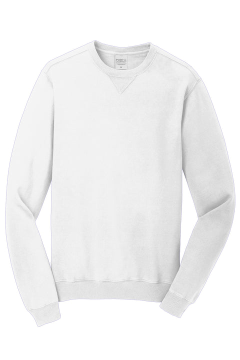 Port & Co™ Beach Wash® Garment-Dyed Crewneck Sweatshirt PC098