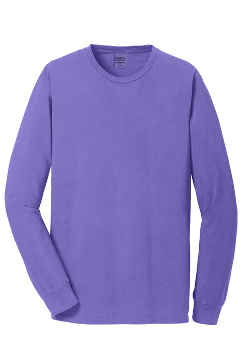 Port & Co™ Beach Wash® Garment-Dyed Long Sleeve Tee PC099LS