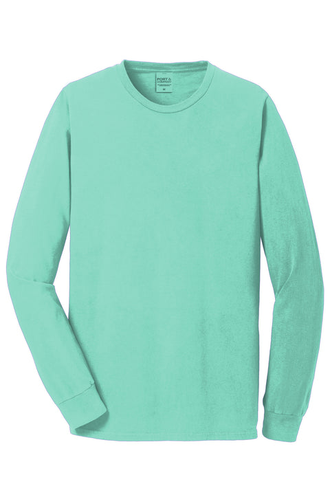 Port & Co™ Beach Wash® Garment-Dyed Long Sleeve Tee PC099LS