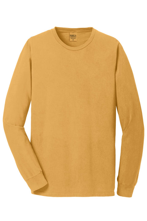 Port & Co™ Beach Wash® Garment-Dyed Long Sleeve Tee PC099LS