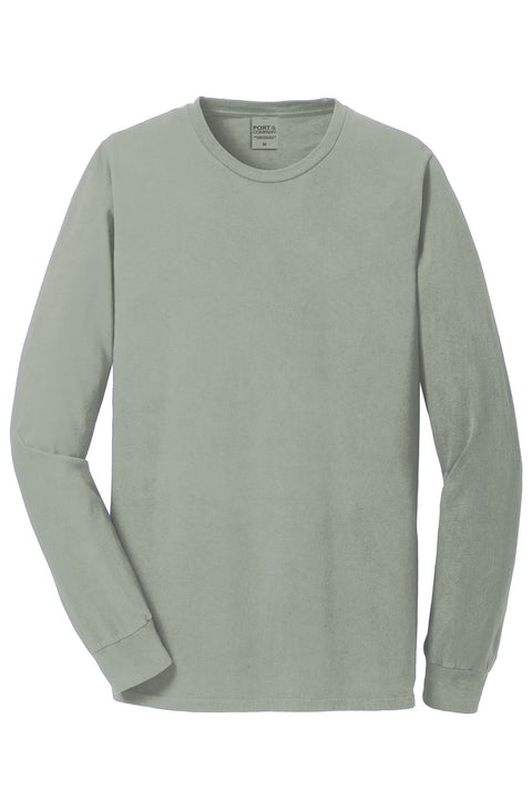 Port & Co™ Beach Wash® Garment-Dyed Long Sleeve Tee PC099LS