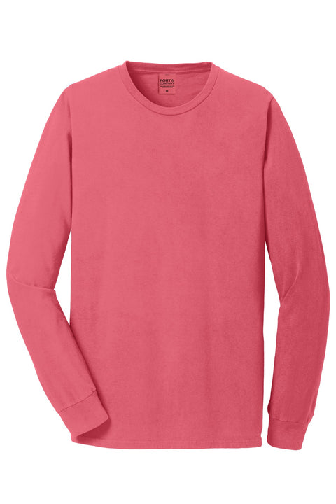 Port & Co™ Beach Wash® Garment-Dyed Long Sleeve Tee PC099LS