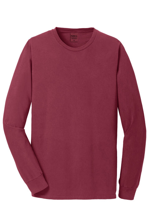 Port & Co™ Beach Wash® Garment-Dyed Long Sleeve Tee PC099LS