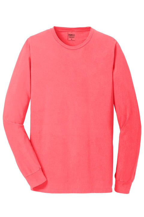 Port & Co™ Beach Wash® Garment-Dyed Long Sleeve Tee PC099LS