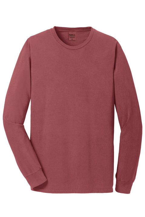 Port & Co™ Beach Wash® Garment-Dyed Long Sleeve Tee PC099LS
