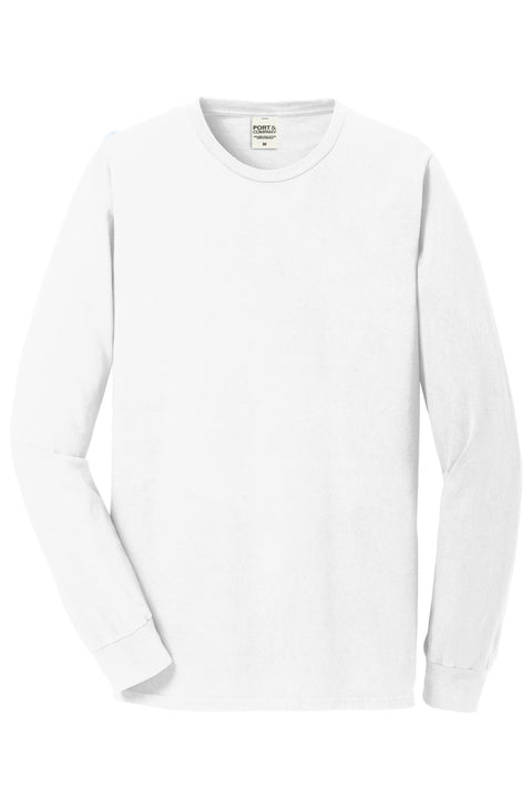 Port & Co™ Beach Wash® Garment-Dyed Long Sleeve Tee PC099LS