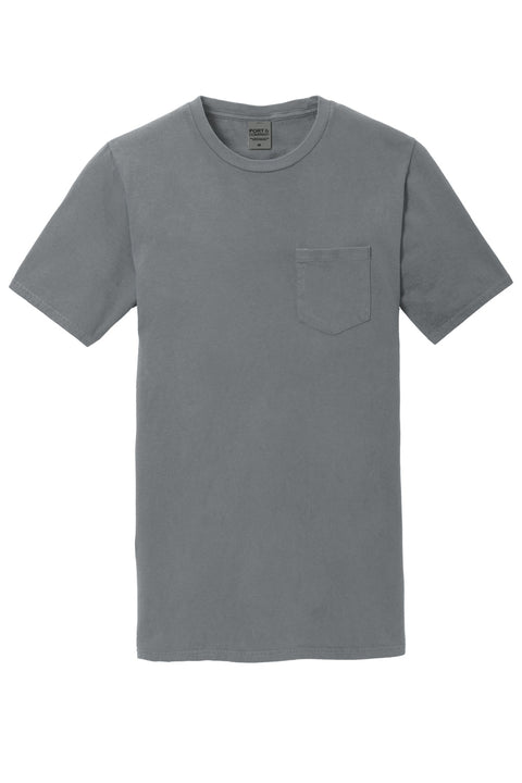 Port & Co™ Beach Wash® Garment-Dyed Pocket Tee.  PC099P