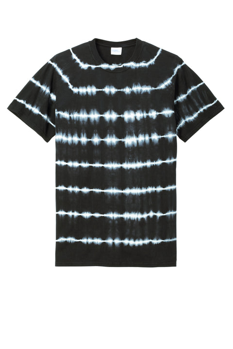 Port & Co™ Allover Stripe Tie-Dye Tee PC142
