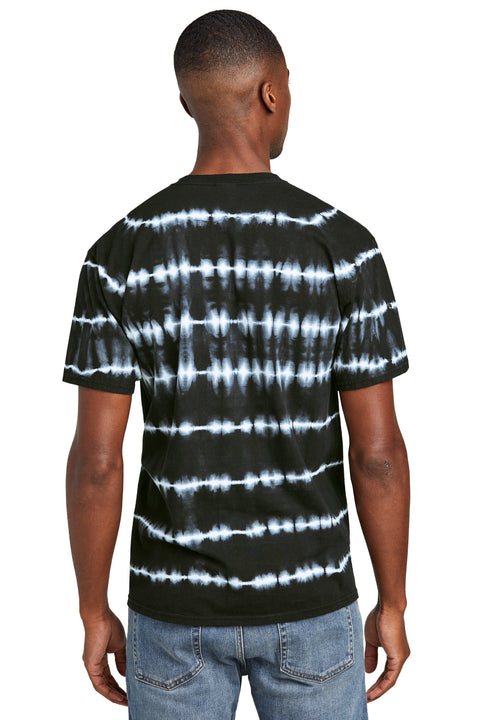 Port & Co™ Allover Stripe Tie-Dye Tee PC142