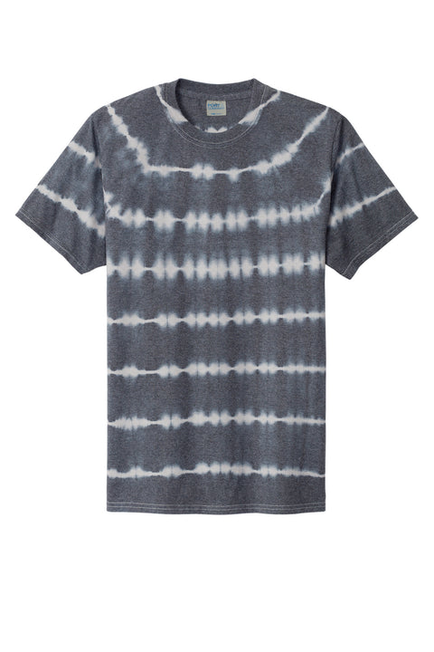 Port & Co™ Allover Stripe Tie-Dye Tee PC142