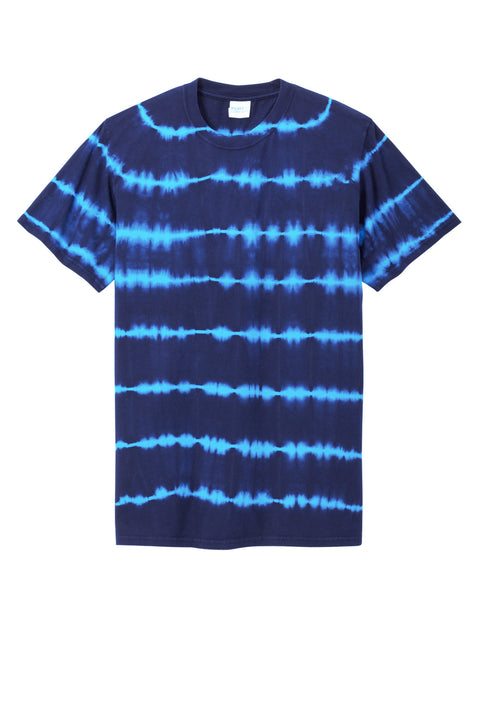 Port & Co™ Allover Stripe Tie-Dye Tee PC142