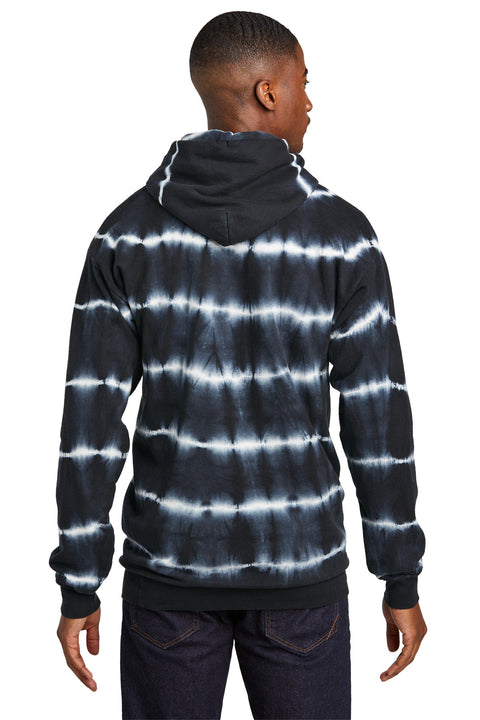 Port & Co™ Allover Stripe Tie-Dye Fleece PC143