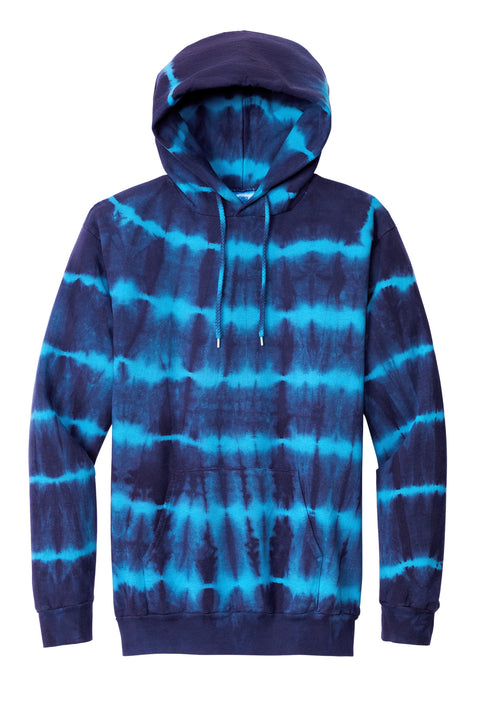 Port & Co™ Allover Stripe Tie-Dye Fleece PC143