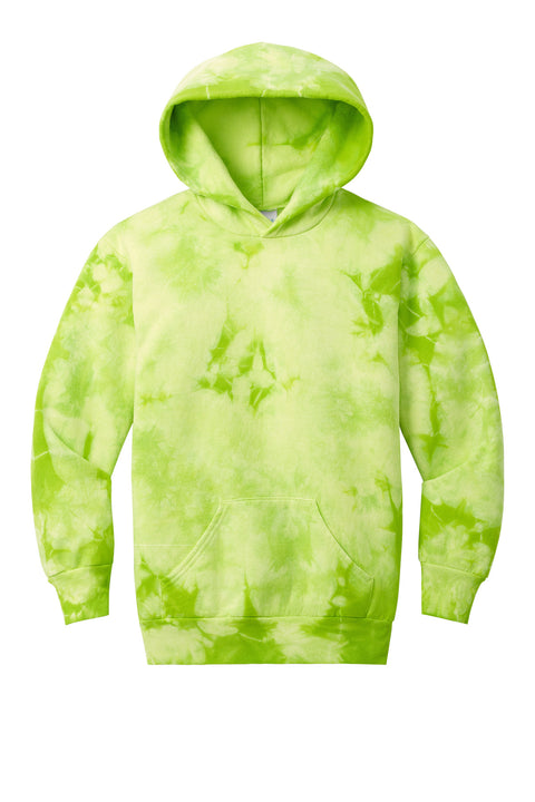 Port & Co™ Youth Crystal Tie-Dye Pullover Hoodie PC144Y