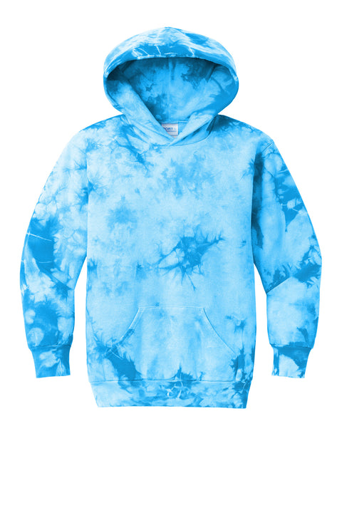 Port & Co™ Youth Crystal Tie-Dye Pullover Hoodie PC144Y